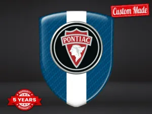 Pontiac Personalisierte Logosticker Limitiert Universal Robust